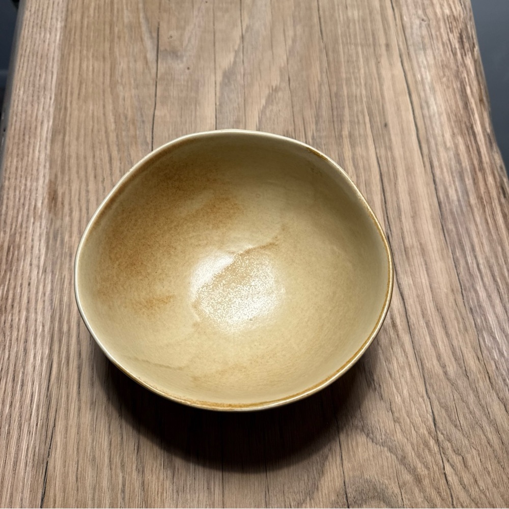 Elegant Cream Ceramic Replacement Bowl